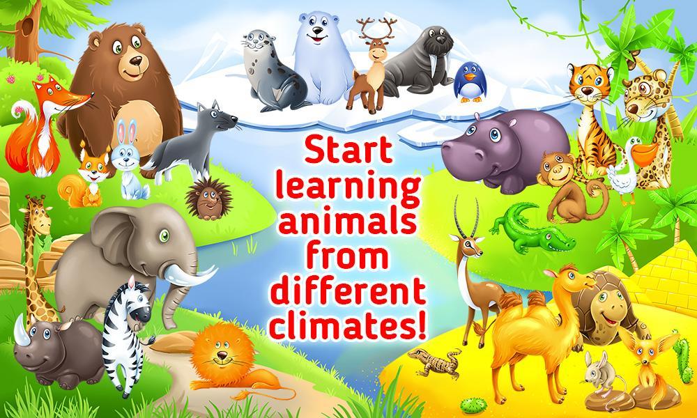 Learning Animals for Toddlers - Educational Game 1.1.3 Screenshot 1