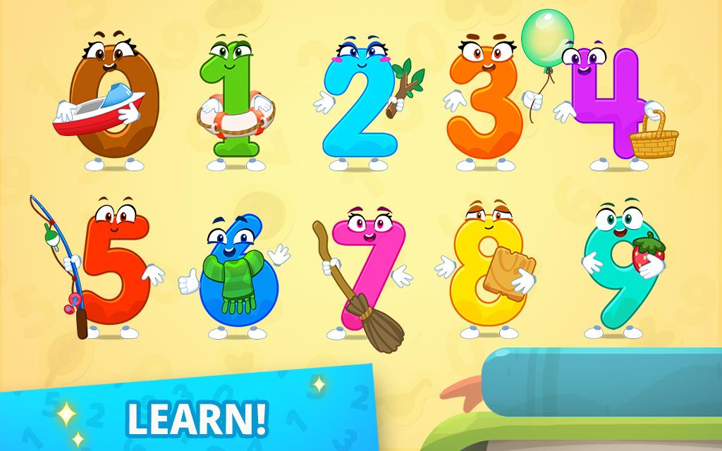 Learning numbers for kids, count 123, math games! 0.7.41 Screenshot 1
