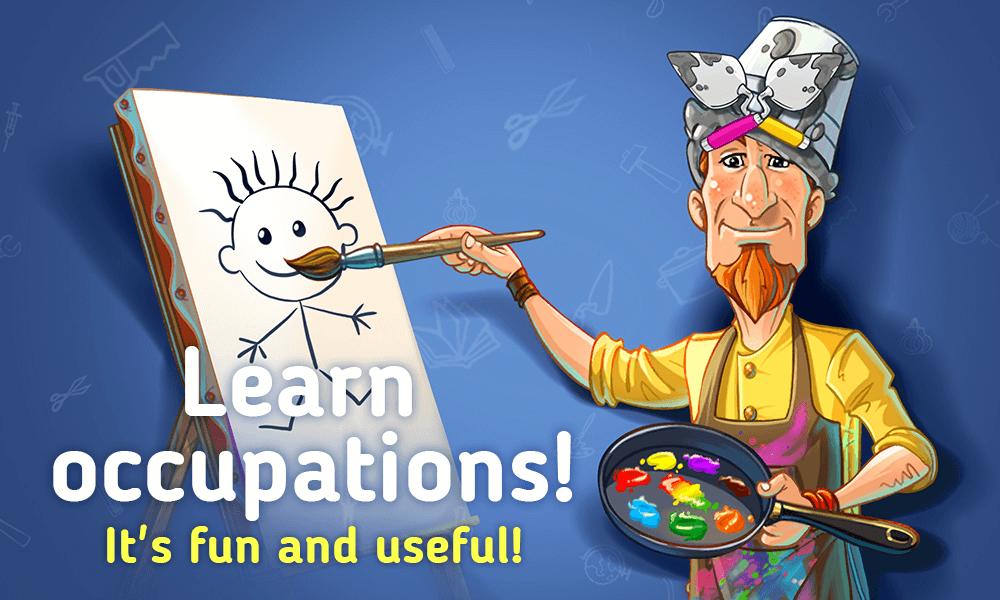 Learning Professions and Occupations for Toddlers 0.0.99 Screenshot 1