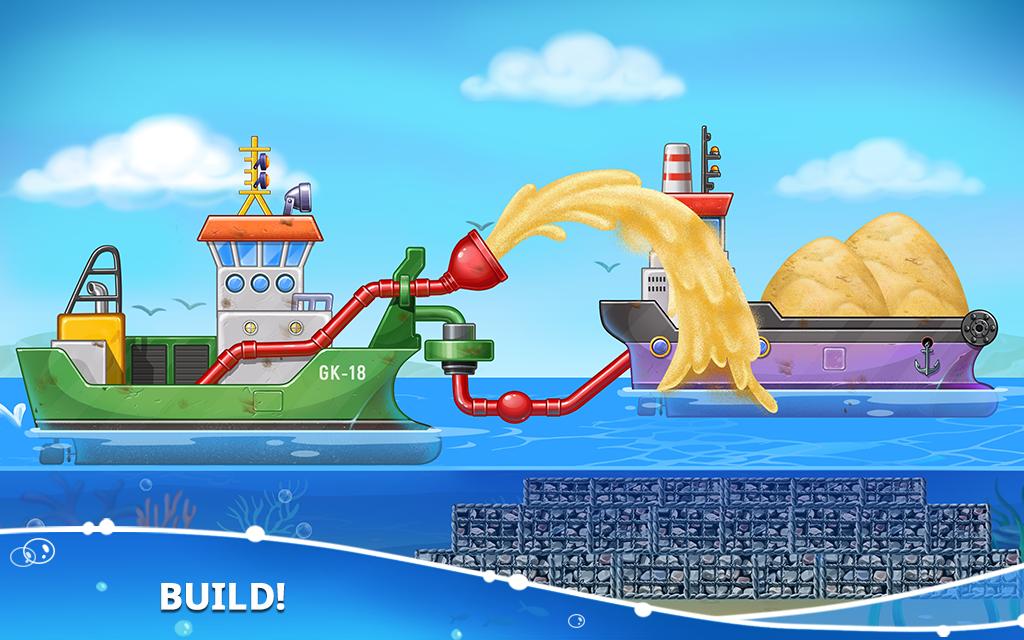 Game Island. Kids Games for Boys. Build House 2.2.7 Screenshot 4