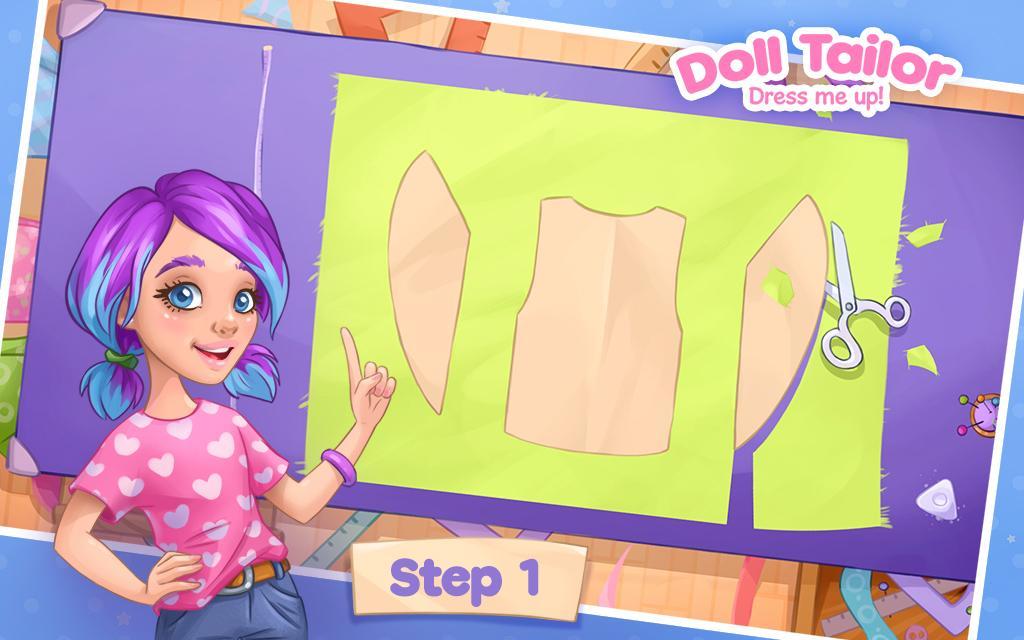 Fashion Dress up games for girls. Sewing clothes 5.0.8 Screenshot 1