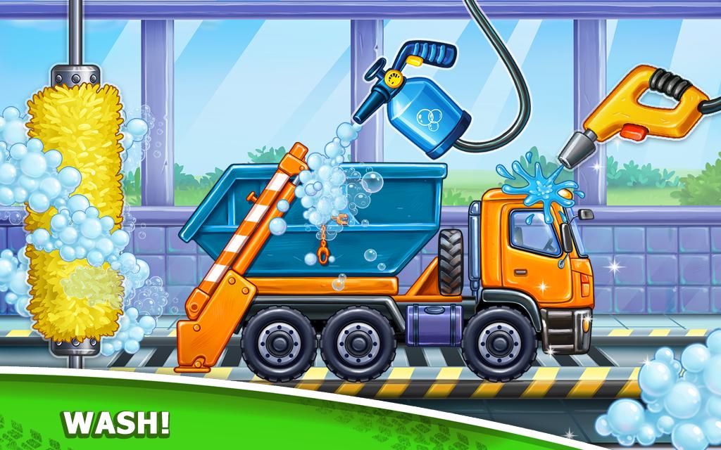 Truck games for kids - build a house, car wash 4.5.3 Screenshot 14