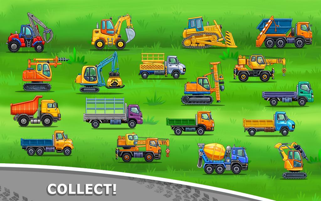 Truck games for kids - build a house, car wash 4.5.3 Screenshot 6