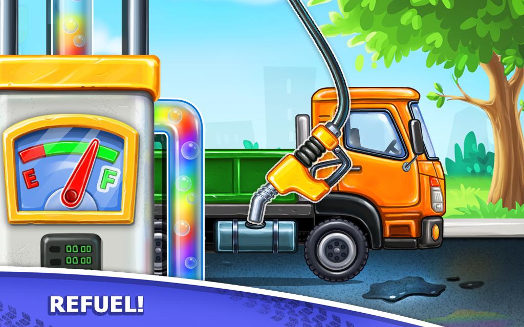 Truck games for kids - build a house, car wash 4.5.3 Screenshot 9