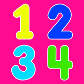 Learning numbers for kids, count 123, math games! app icon