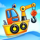 Game Island. Kids Games for Boys. Build House app icon