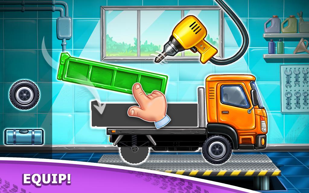 Truck games for kids - build a house, car wash 4.5.3 Screenshot 7