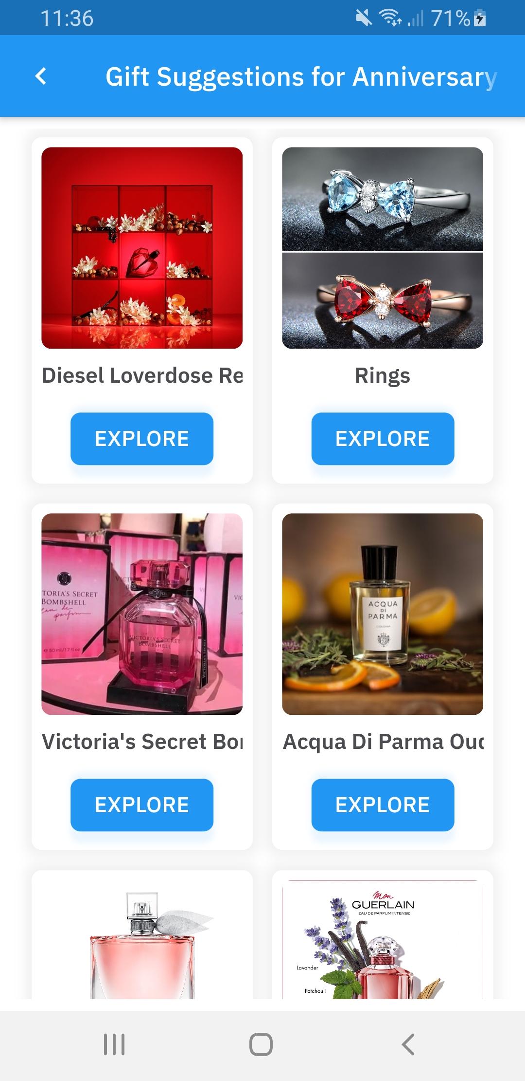 GIFTLY - Gift Ideas & Suggestions 1.0.2 Screenshot 1