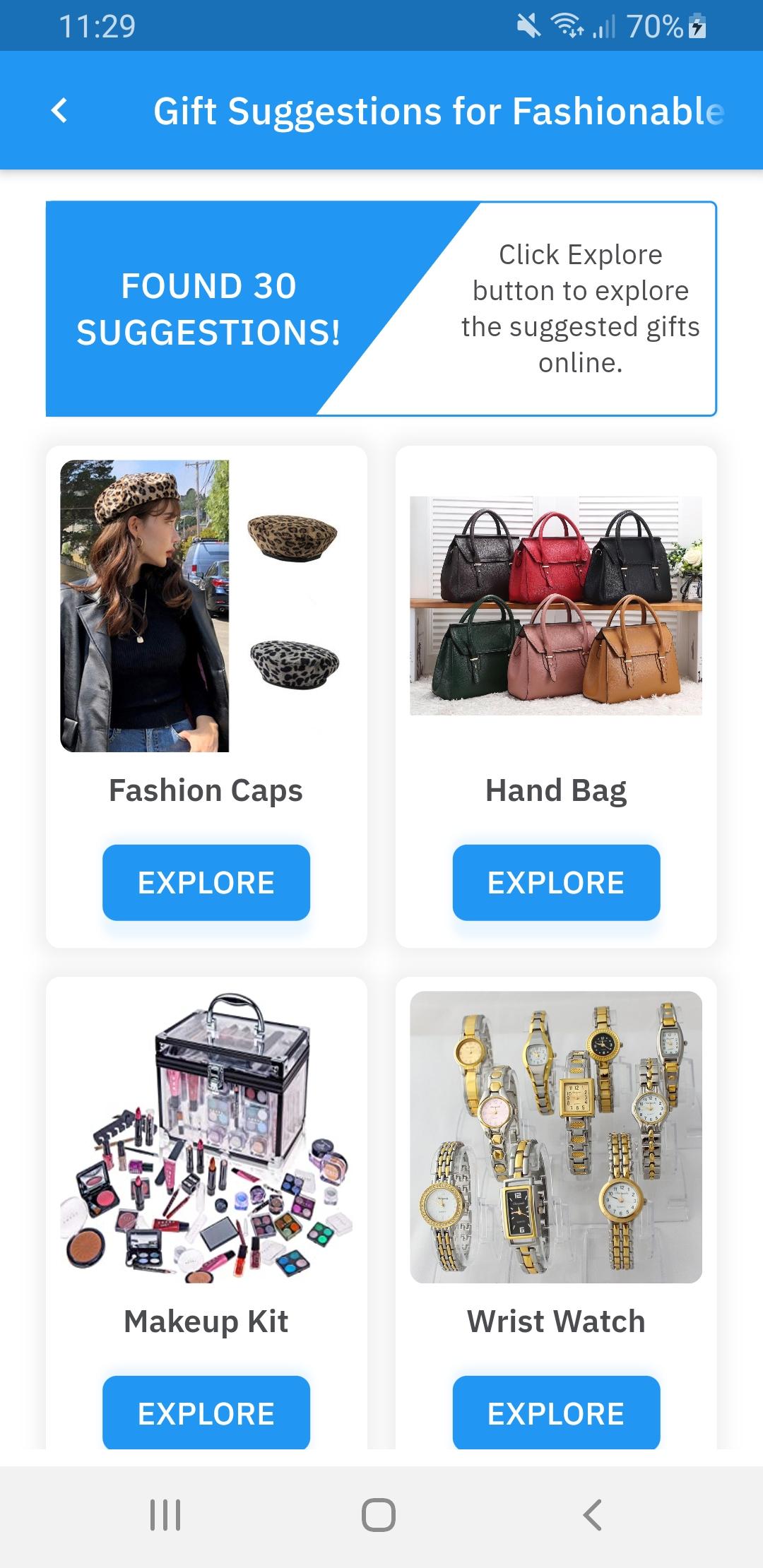 GIFTLY - Gift Ideas & Suggestions 1.0.2 Screenshot 3
