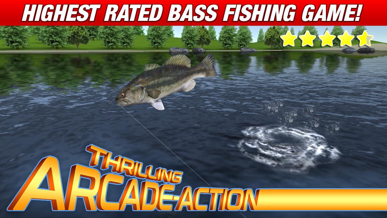 Master Bass Angler Free Fishing Game 0.63.2 Screenshot 1