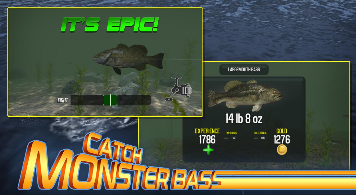 Master Bass Angler Free Fishing Game 0.63.2 Screenshot 12
