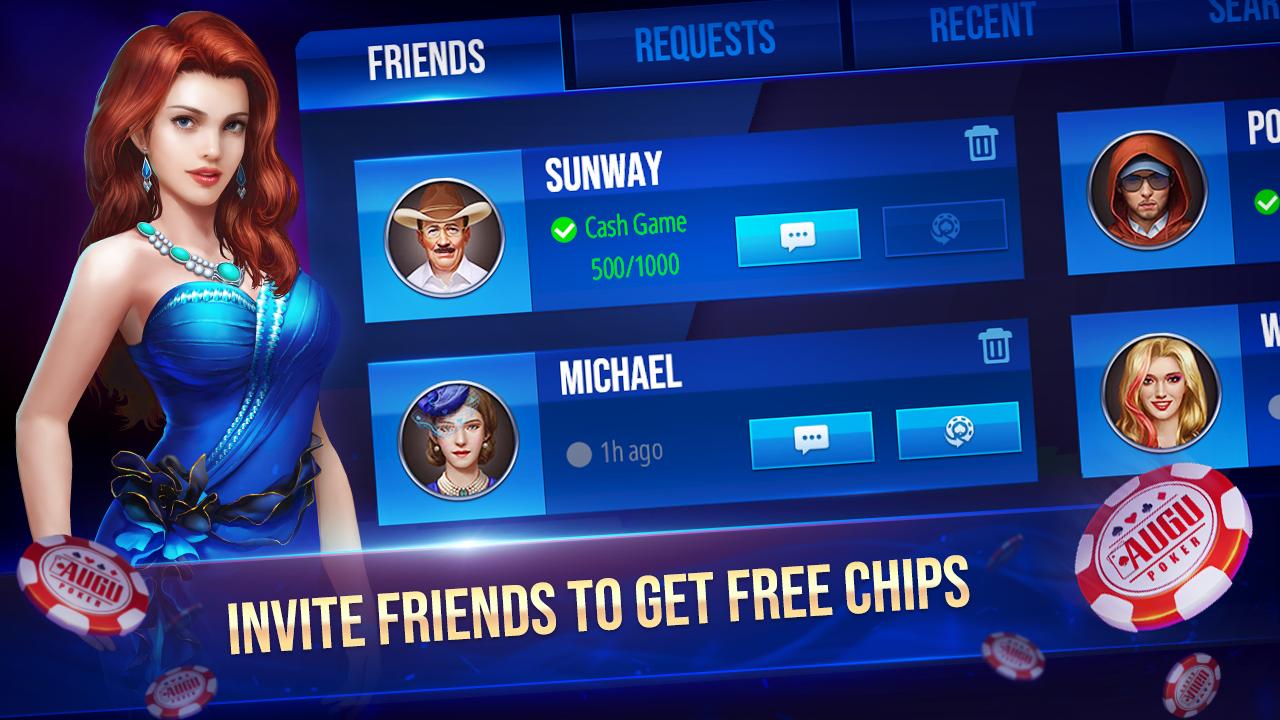 Augu Poker - Real Texas Hold’em Poker Free Online 1.2.5 Screenshot 24