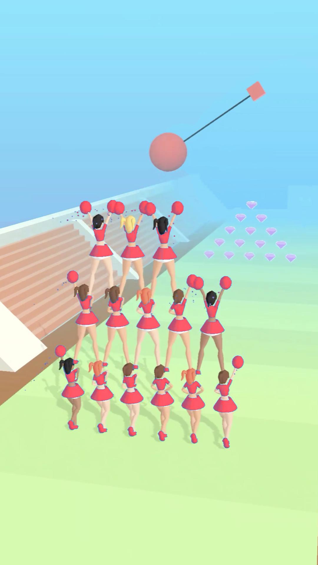 Cheerleader Run 3D 0.6.1 Screenshot 4