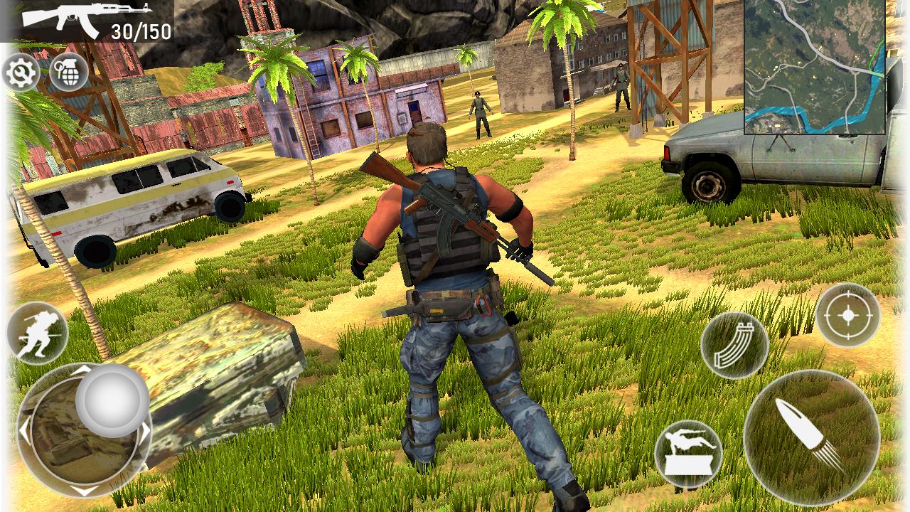 Fire Squad Battle Royale - Free Gun Shooting Game 1 Screenshot 2