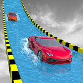 Water Slide Extreme Car Racing Stunts app icon