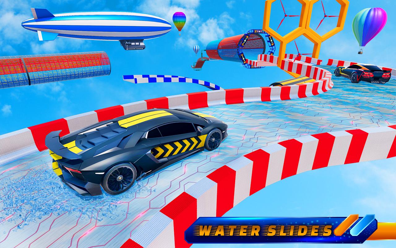Water Slide Extreme Car Racing Stunts 2.0 Screenshot 17