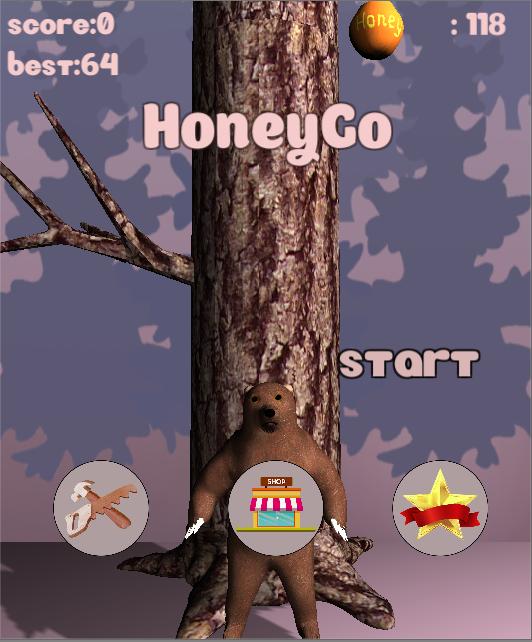 Новая игра HoneyGo- лучшие приключения про медведя 2.2 Screenshot 2