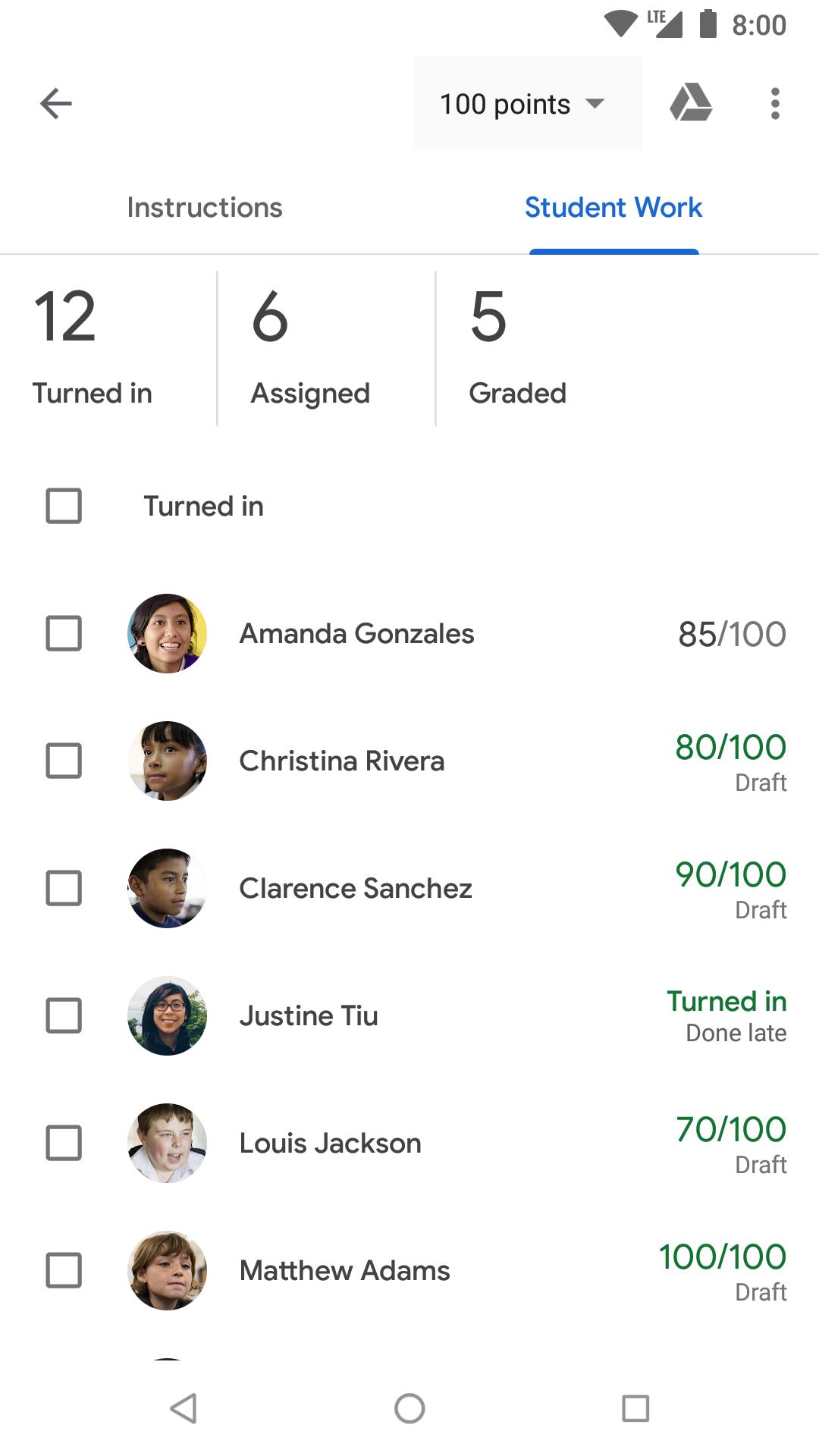 Google Classroom 6.11.461.03.40 Screenshot 4