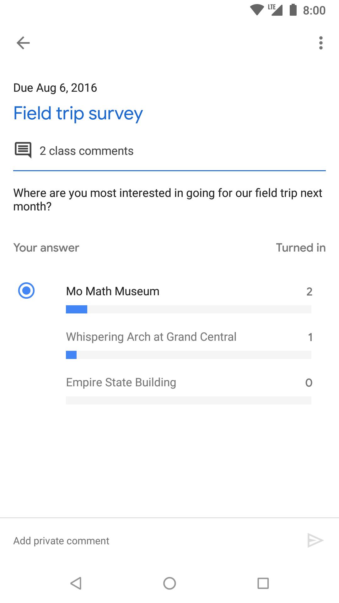 Google Classroom 6.11.461.03.40 Screenshot 5