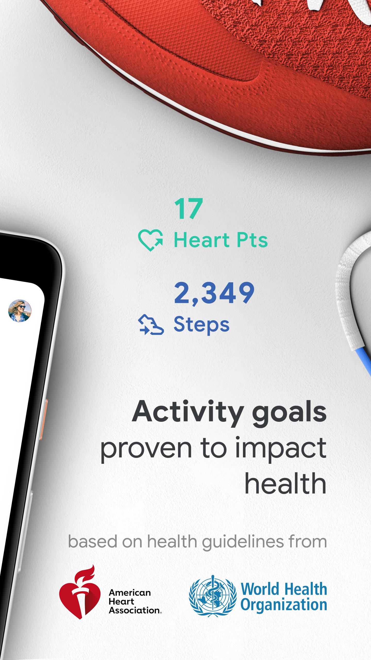 Google Fit: Health and Activity Tracking 2.45.13-130 Screenshot 2