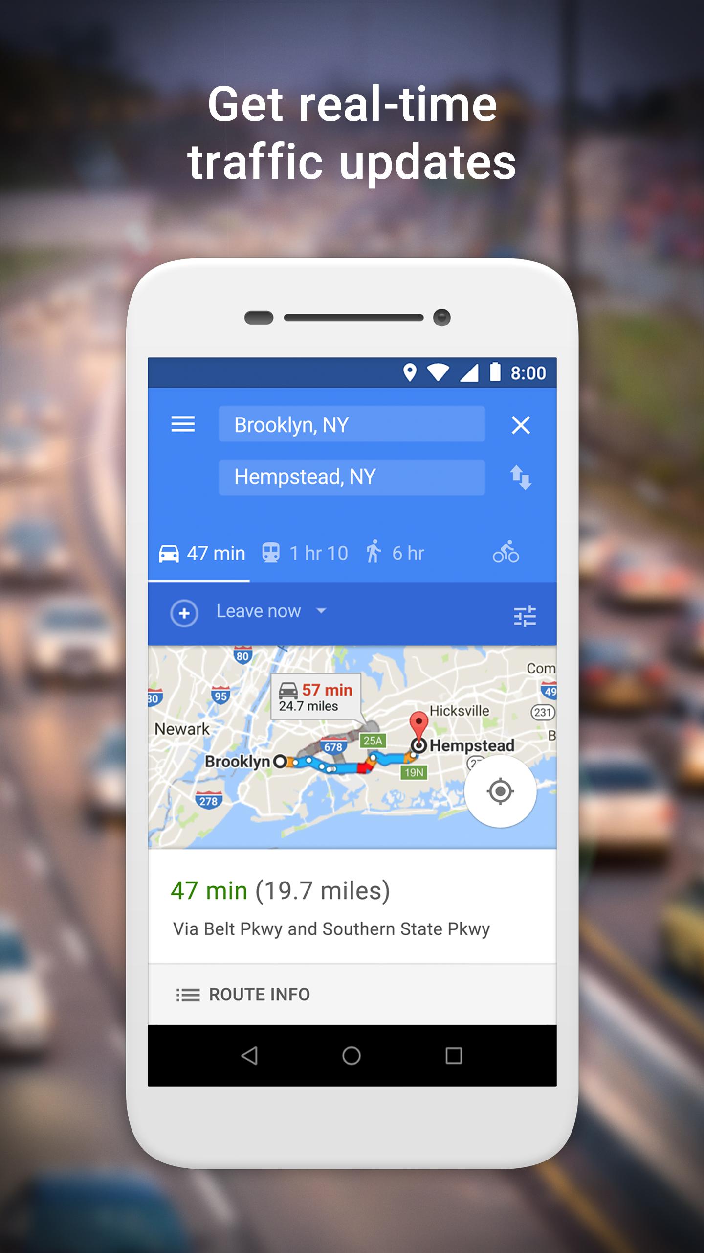 Google Maps Go - Directions, Traffic & Transit 144 Screenshot 2