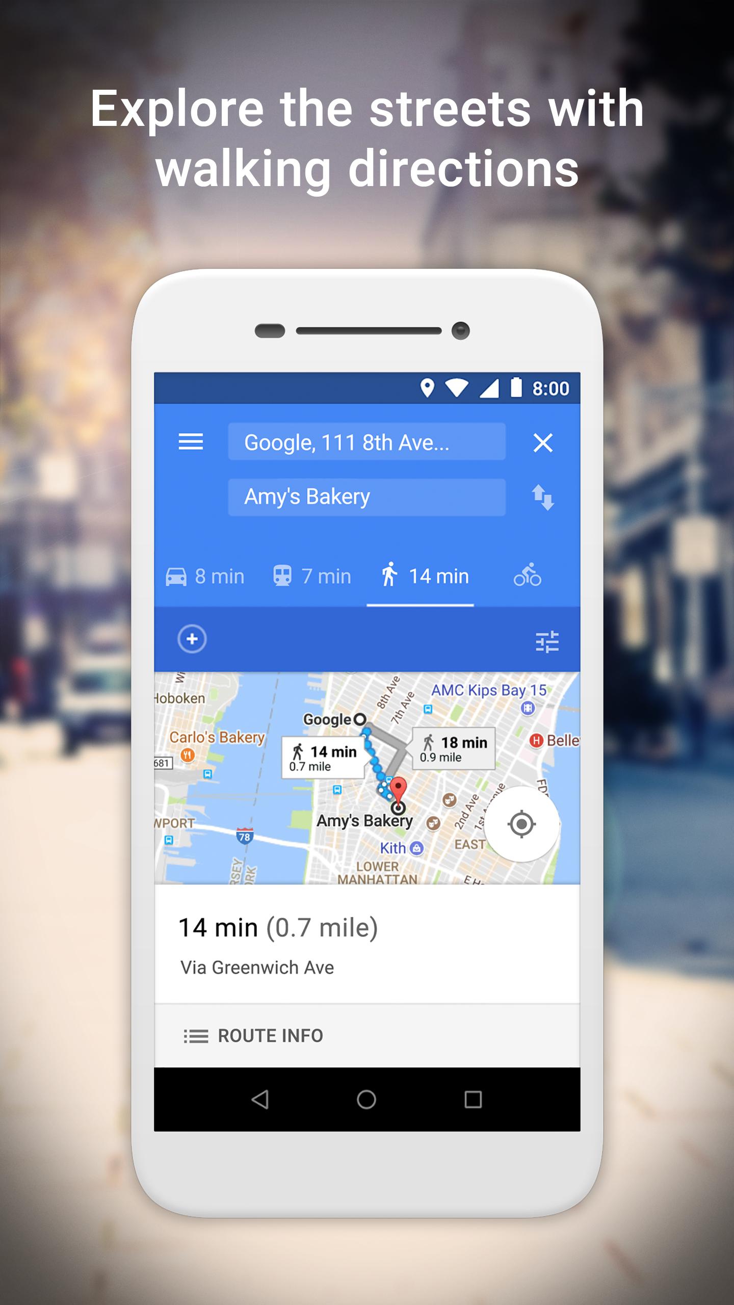 Google Maps Go - Directions, Traffic & Transit 144 Screenshot 4