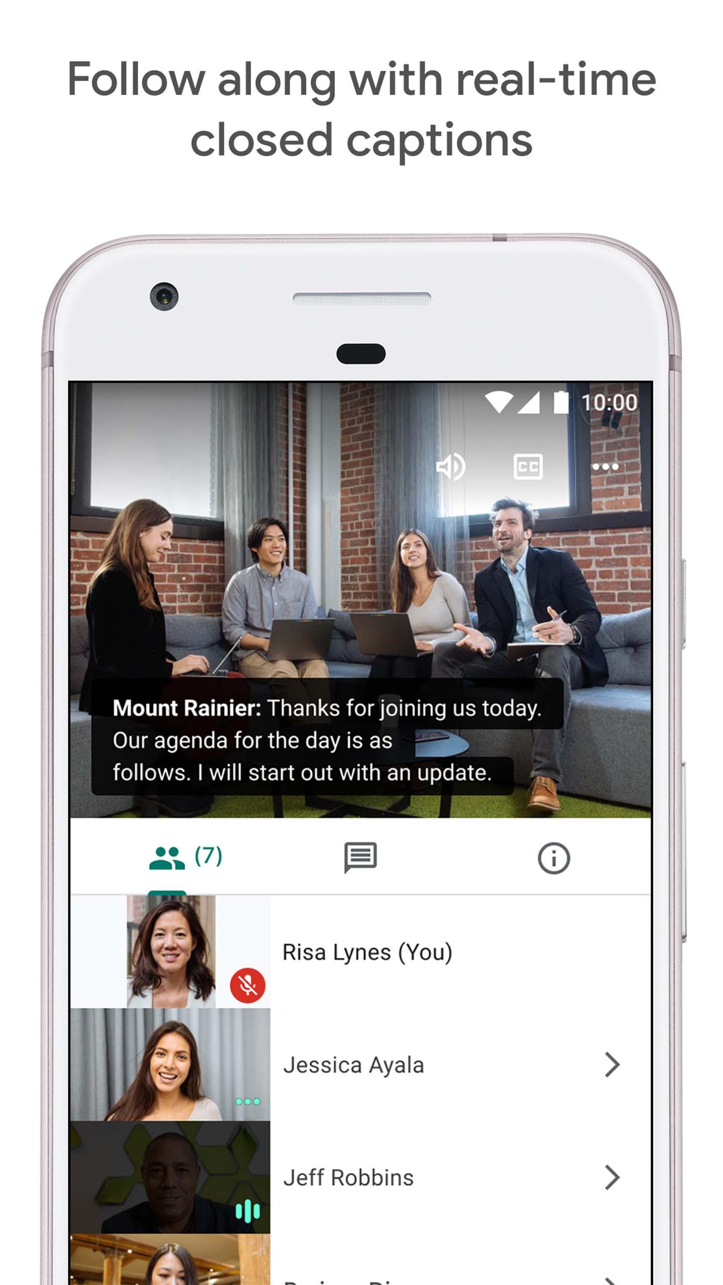Google Meet - Secure Video Meetings 2020.10.04.338080646.Release Screenshot 5
