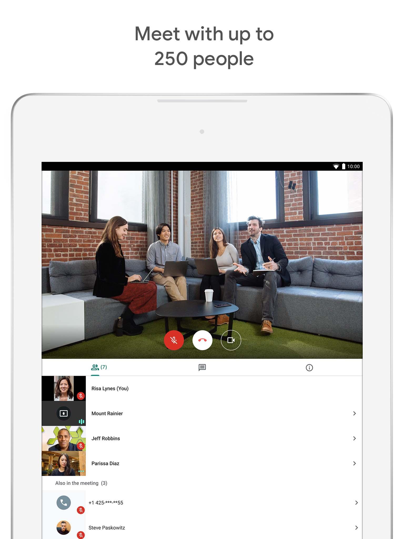 Google Meet - Secure Video Meetings 2020.10.04.338080646.Release Screenshot 8