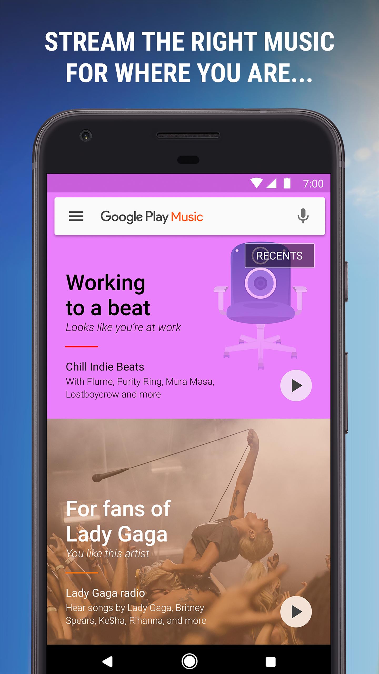 Google Play Music 8.28.8916-1.V Screenshot 1