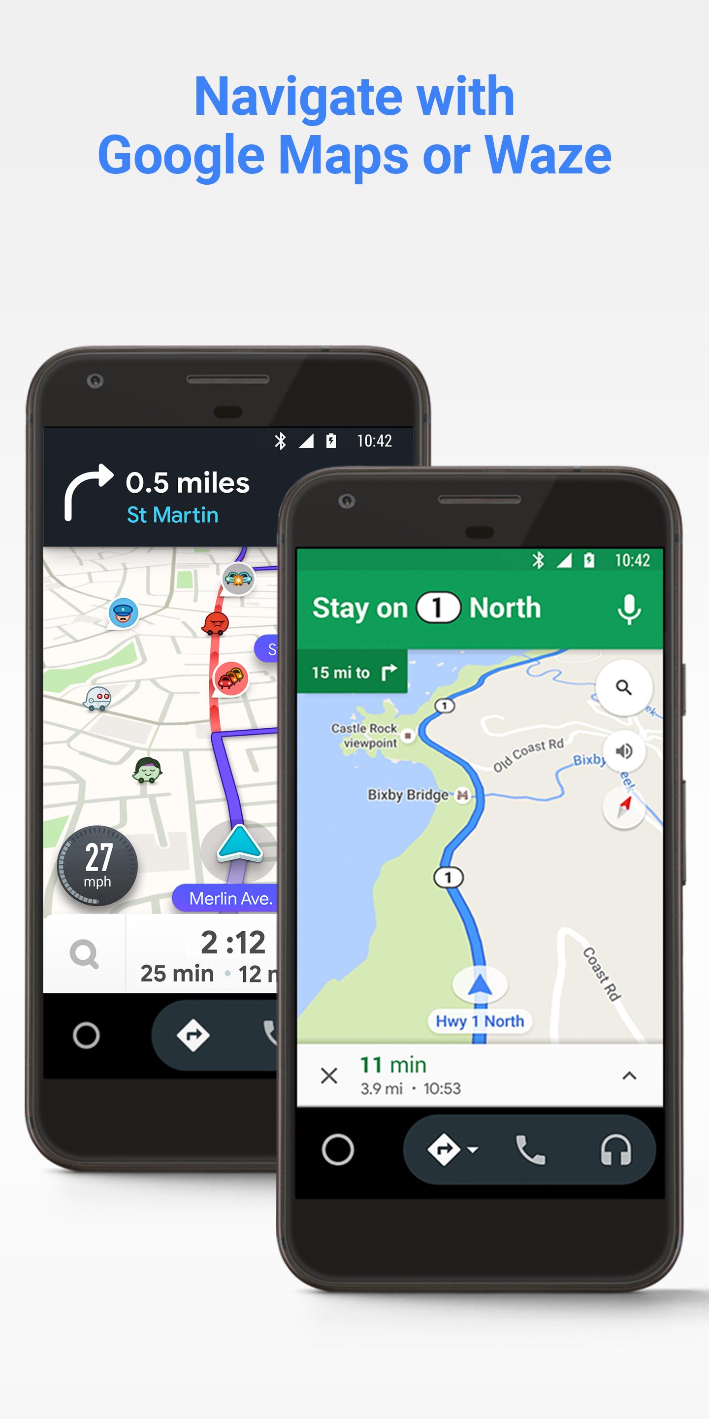 Android Auto Google Maps, Media & Messaging 6.4.611714-release Screenshot 2