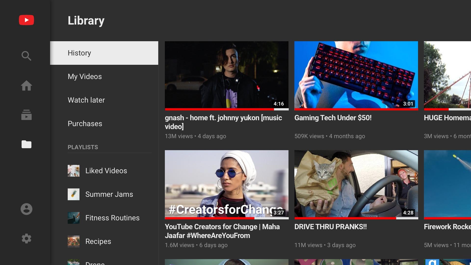 YouTube for Android TV 2.12.08 Screenshot 3