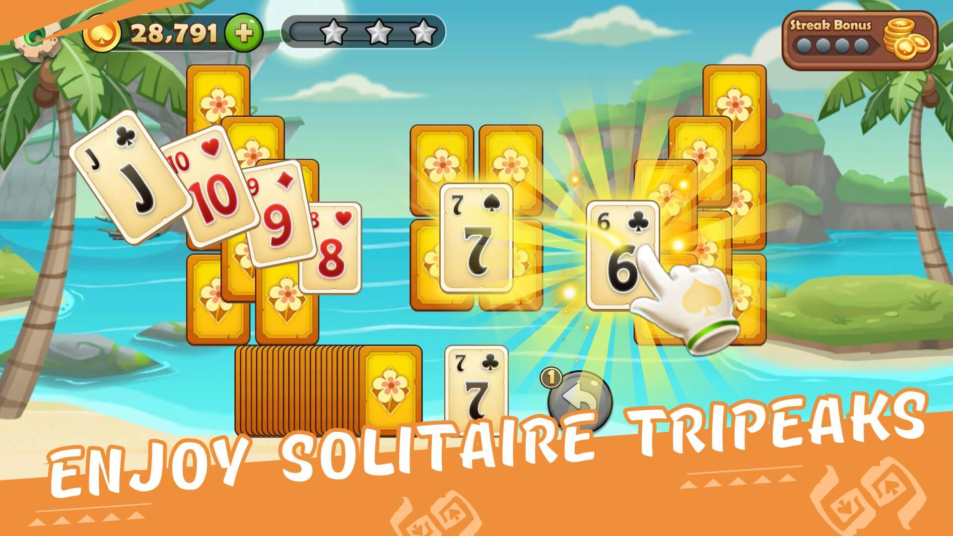 Solitaire Tripeaks 1.0.34 Screenshot 1