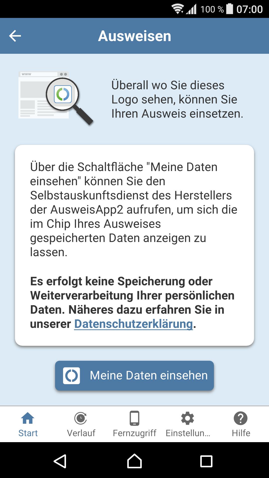 AusweisApp2 1.22.1 Screenshot 3