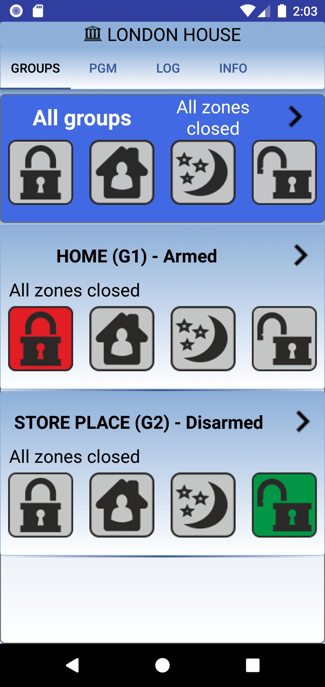 Smart Guard Control – Security and Smart Home 1.91 Screenshot 1