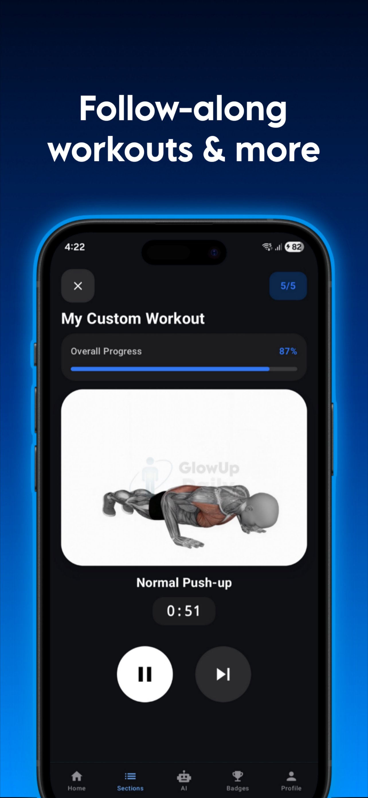 GlowUp Daily 1.1.7 Screenshot 7