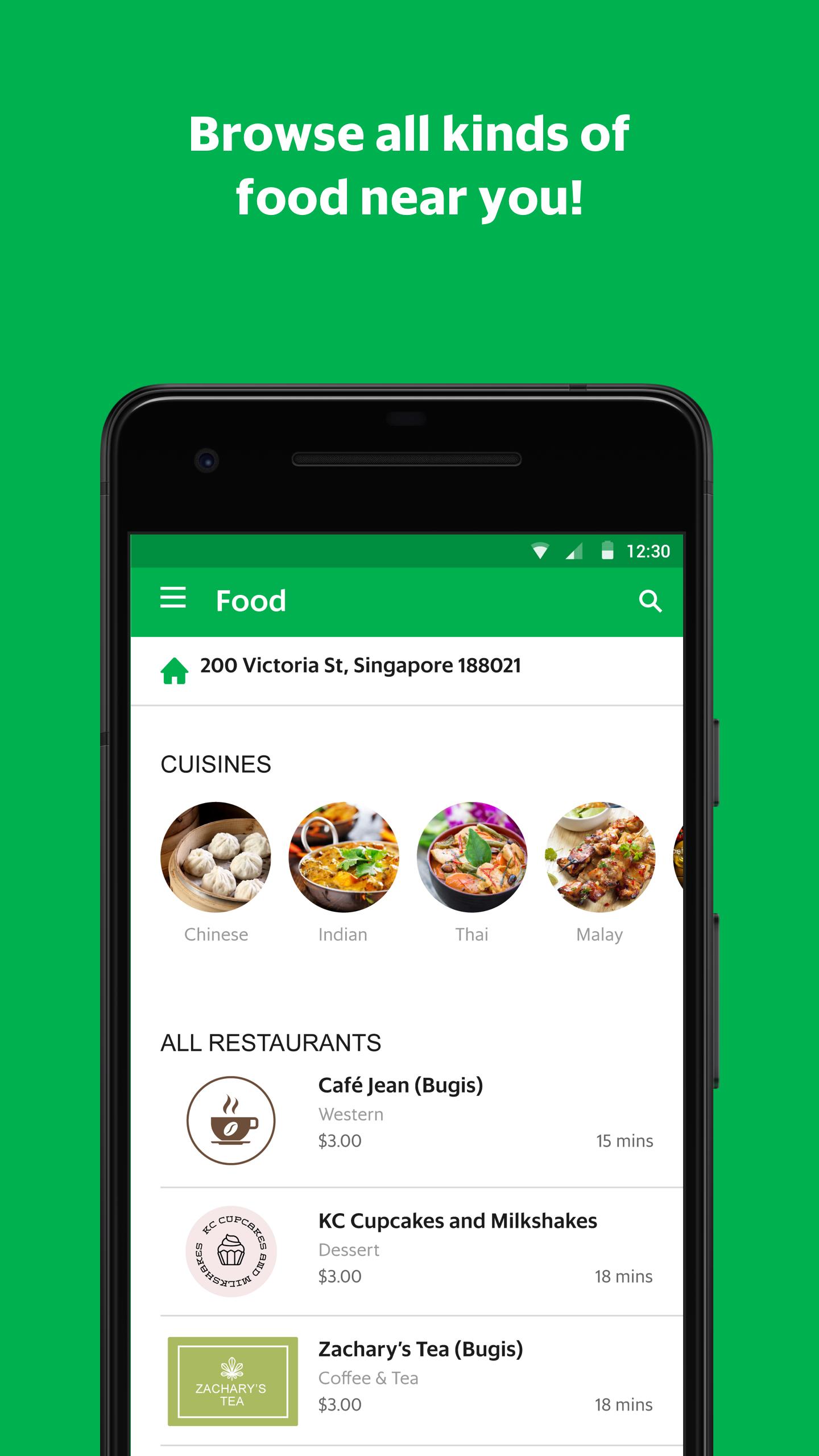 GrabFood Food Delivery App 1.0.32 Screenshot 2