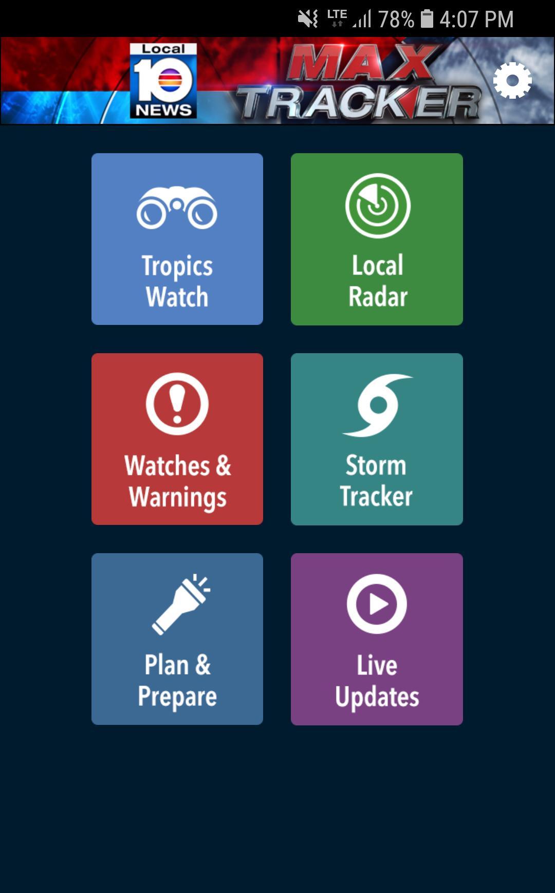 Max Hurricane Tracker 4.0.3 Screenshot 1