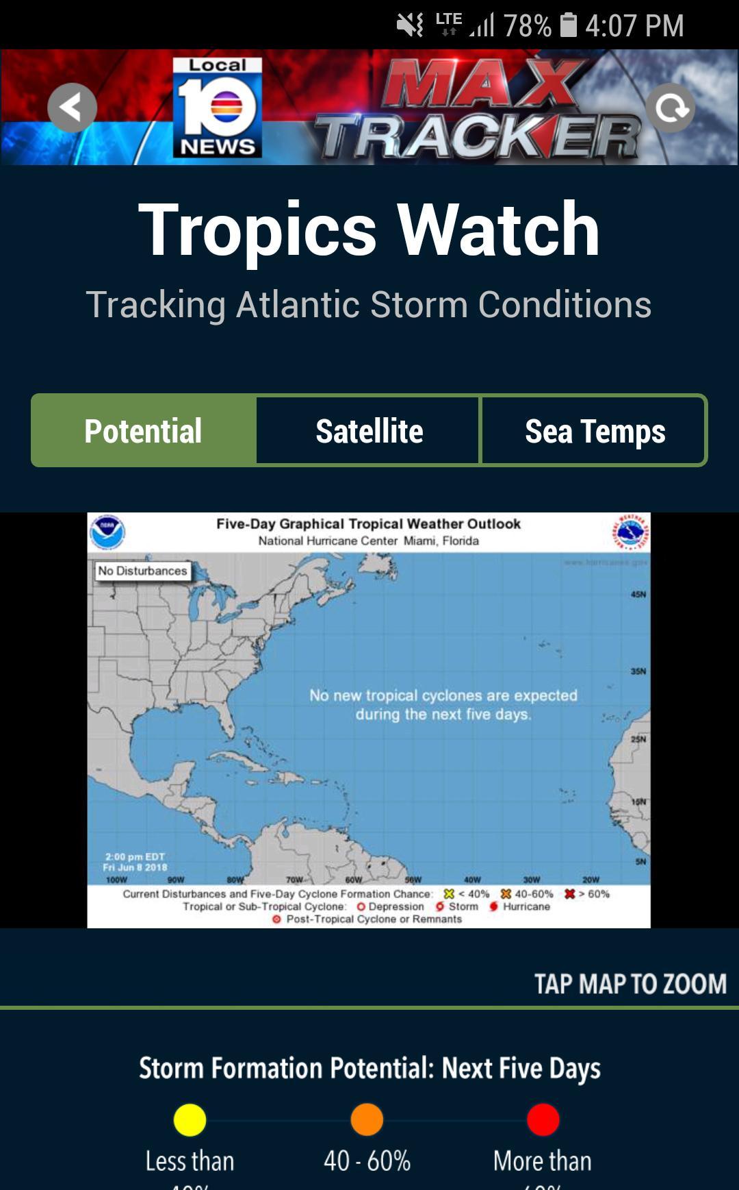 Max Hurricane Tracker 4.0.3 Screenshot 2