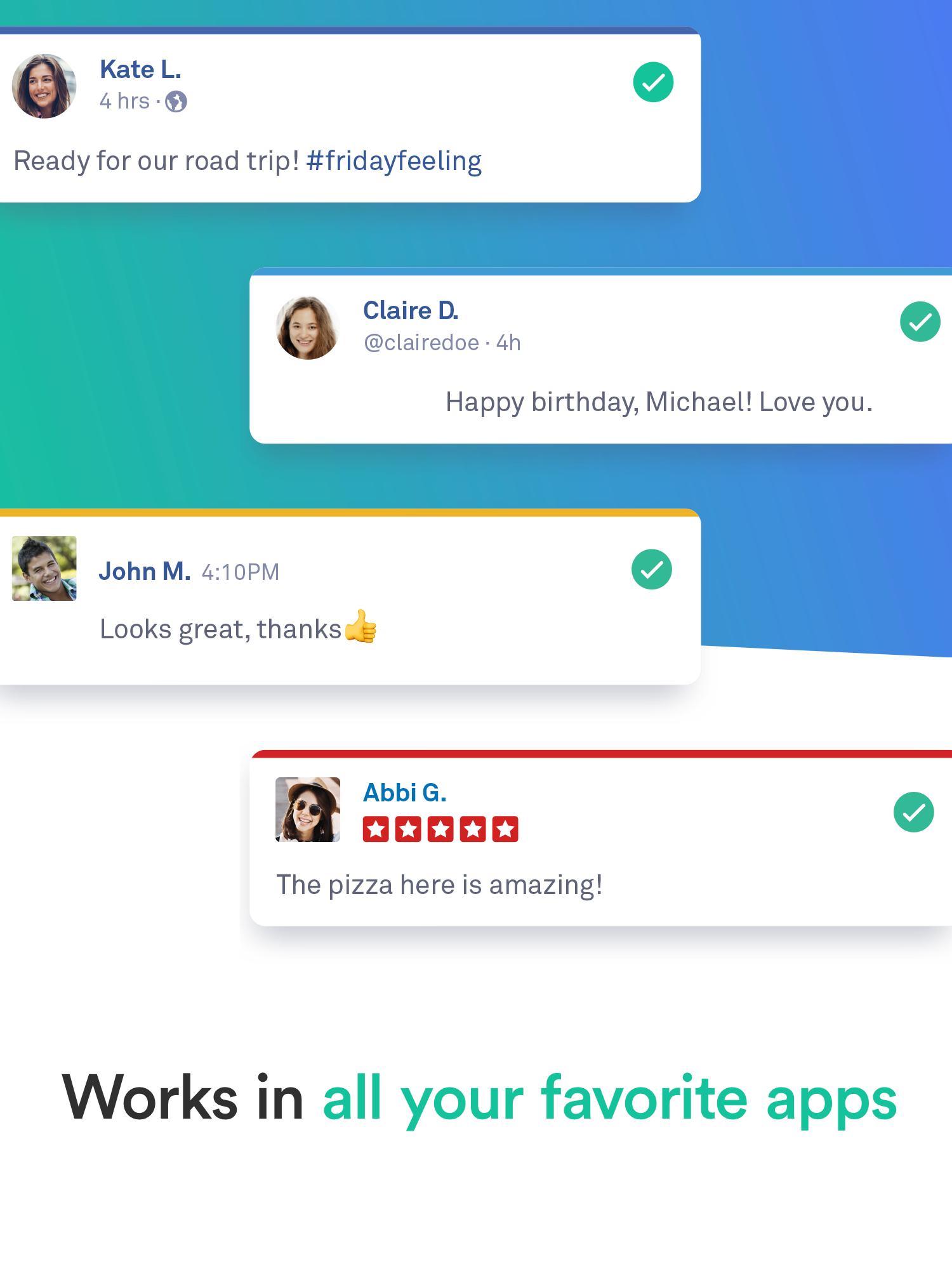 Grammarly Keyboard — Type with confidence 1.4.0.7 Screenshot 12