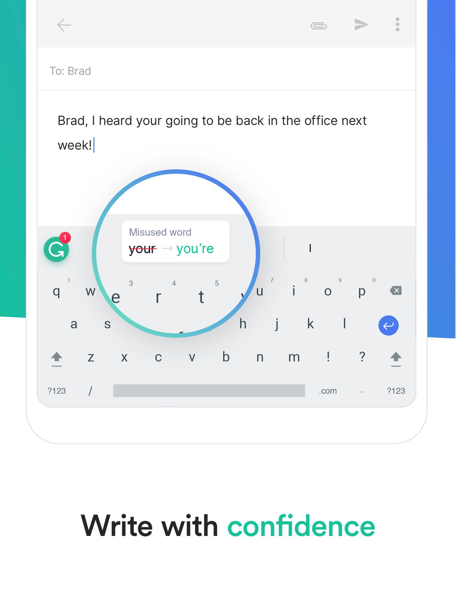 grammarly keyboard type with confidence apk download