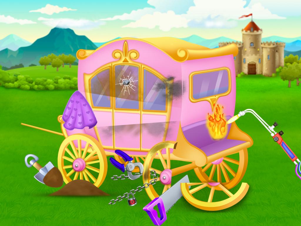 Princess house cleaning adventure - Repair & Fix 5.0 Screenshot 2