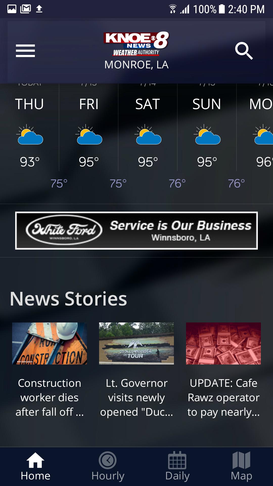 KNOE Weather 5.3.703 Screenshot 2