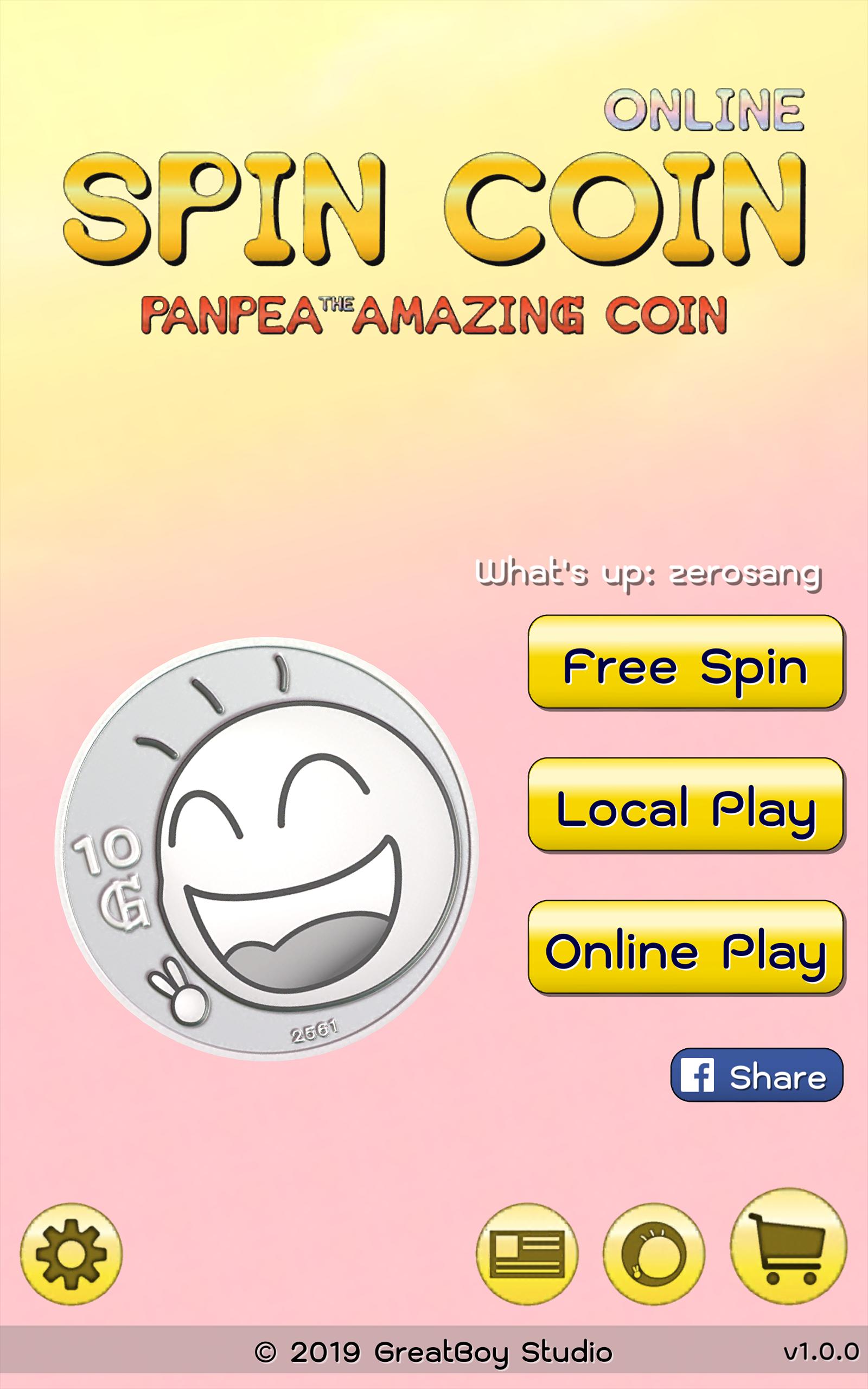 Spin Coin online Panpea the Amazing coin 1.2.1 Screenshot 1