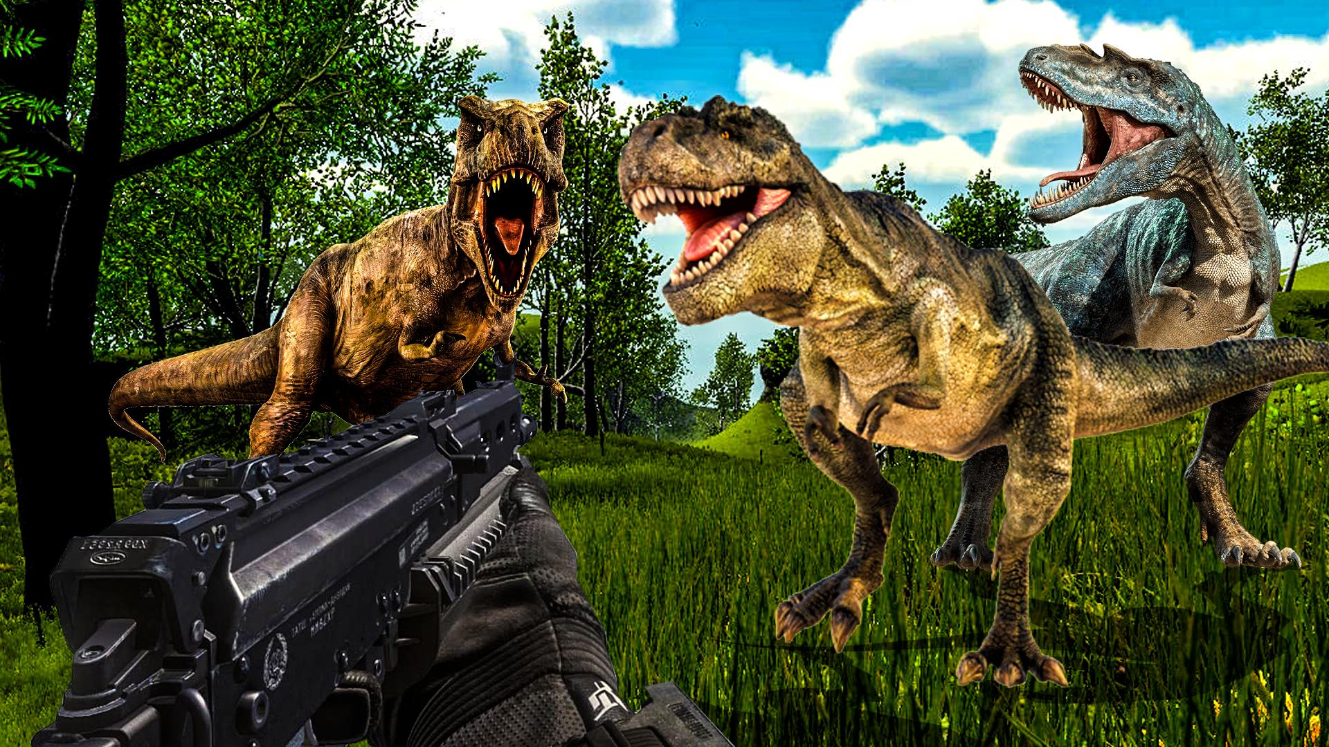 Carnivores Dino hunter game-Dinosaur game shooting 9.1 Screenshot 1