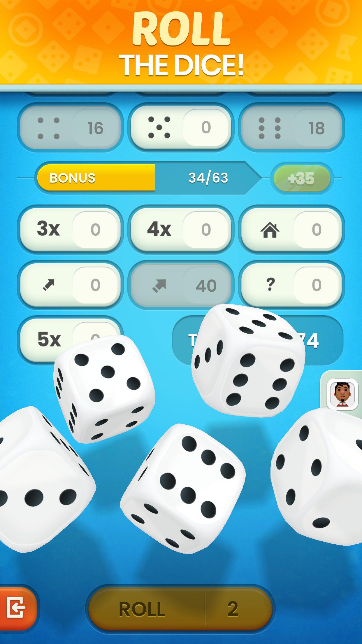 Golden Roll The Yatzy Dice Game 2.2.1 Screenshot 1