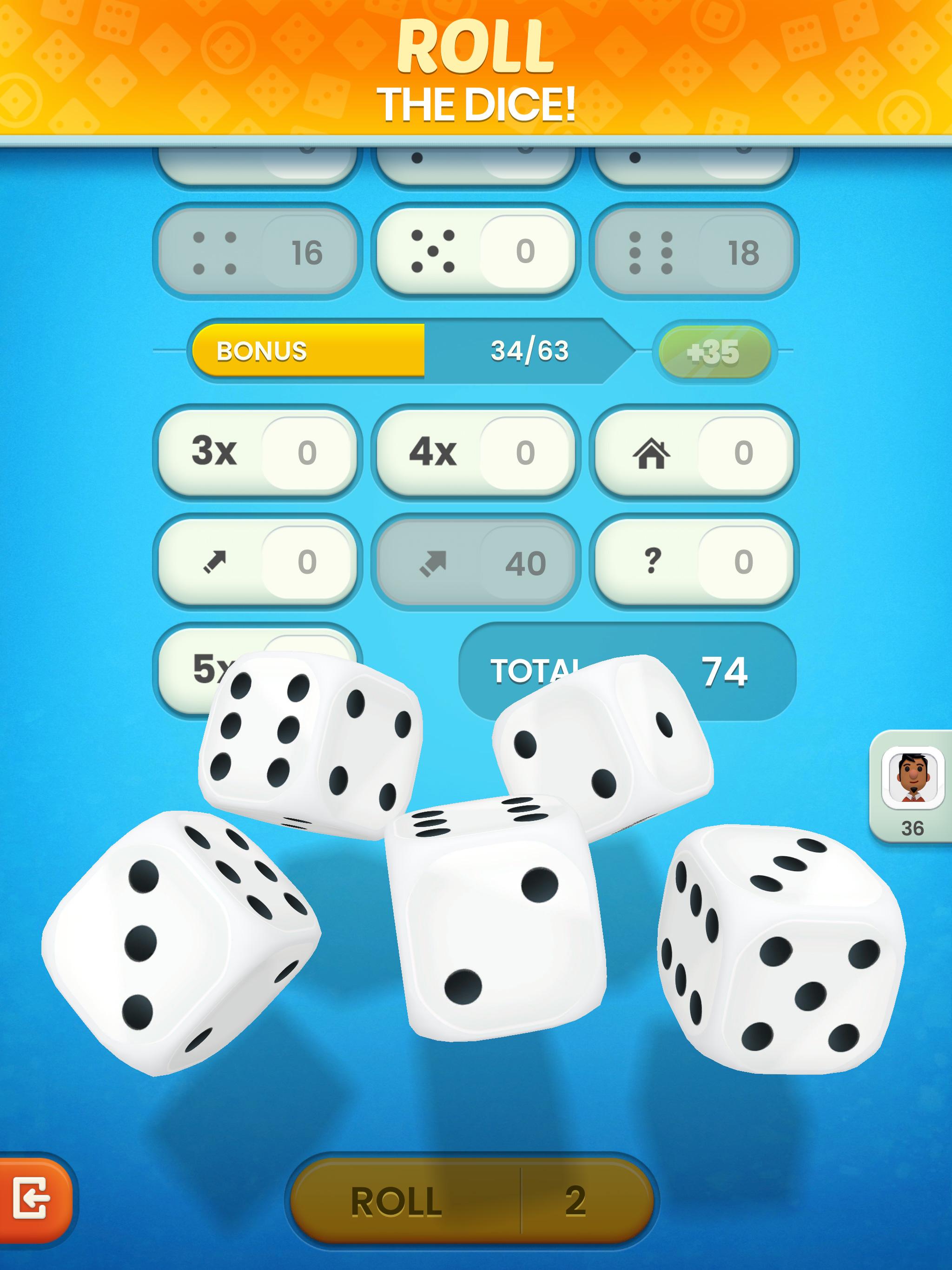 Golden Roll The Yatzy Dice Game 2.2.1 Screenshot 11