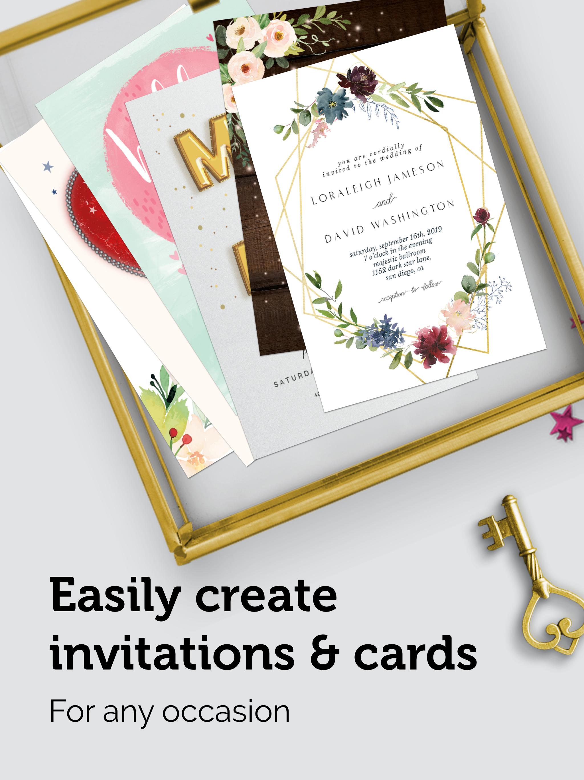 Invitation maker & Card design by Greetings Island 1.1.40 Screenshot 11