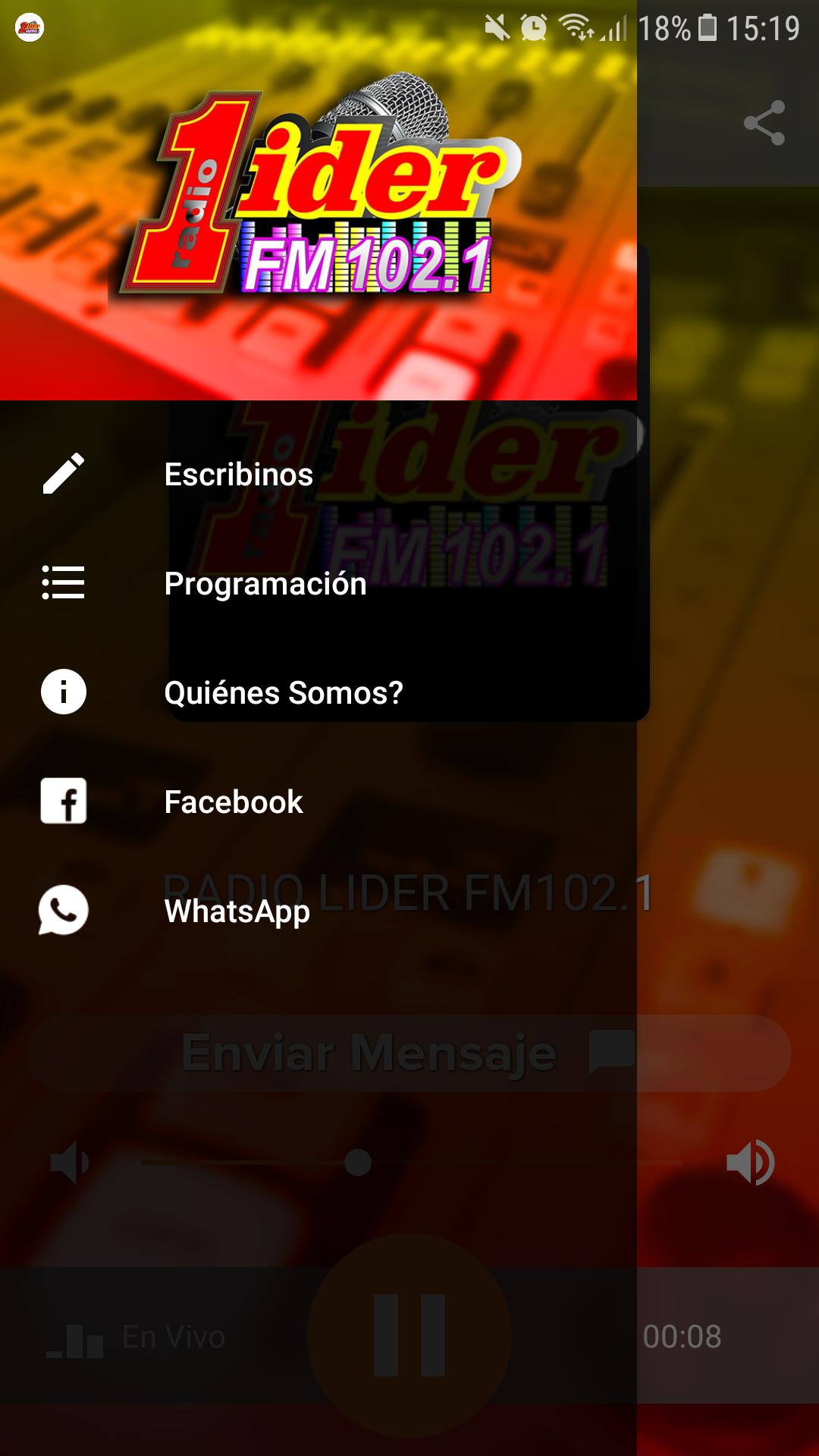 Radio Lider 102.1 8.1.0 Screenshot 2