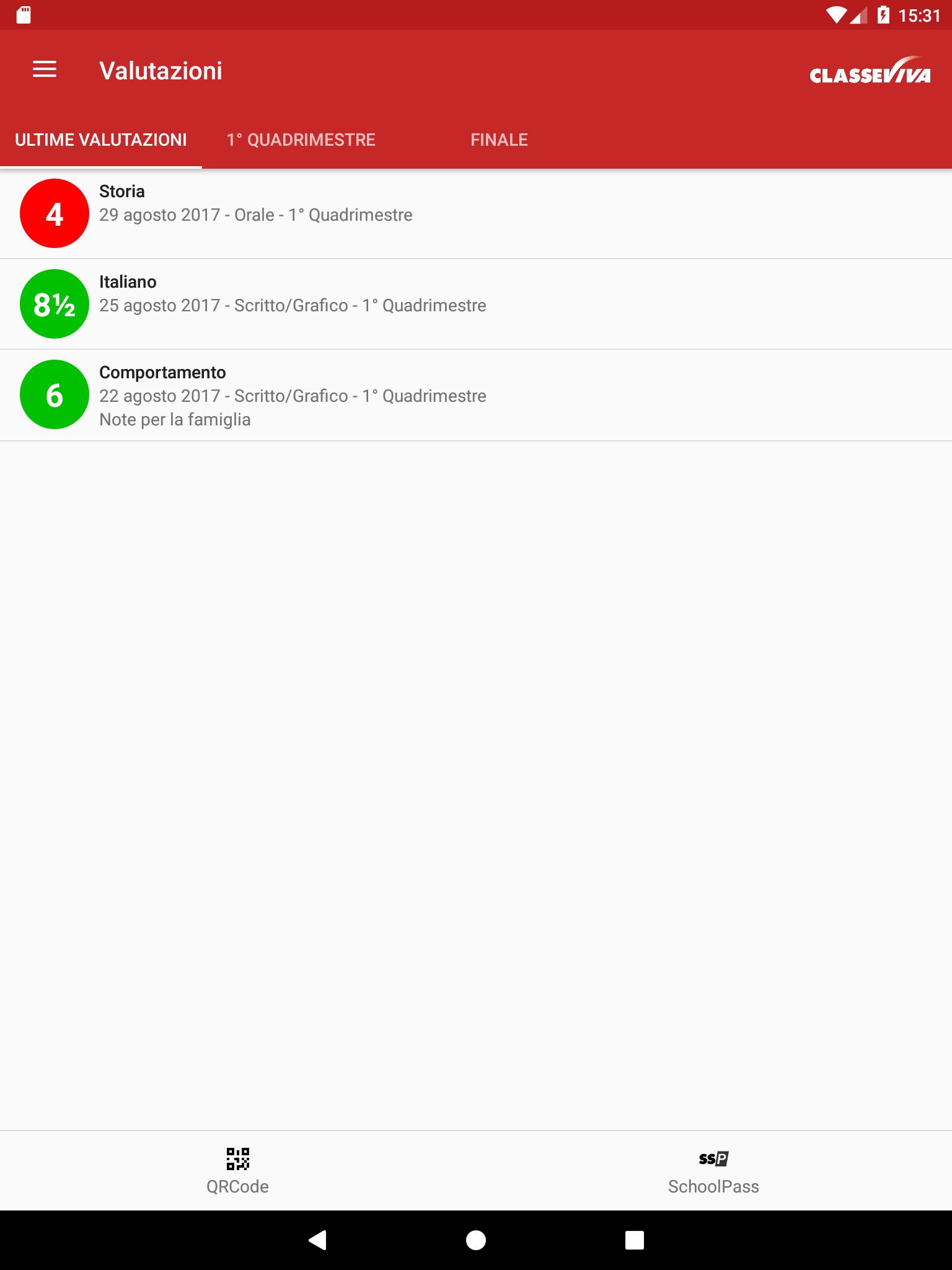 ClasseViva Famiglia 3.3.4 Screenshot 11