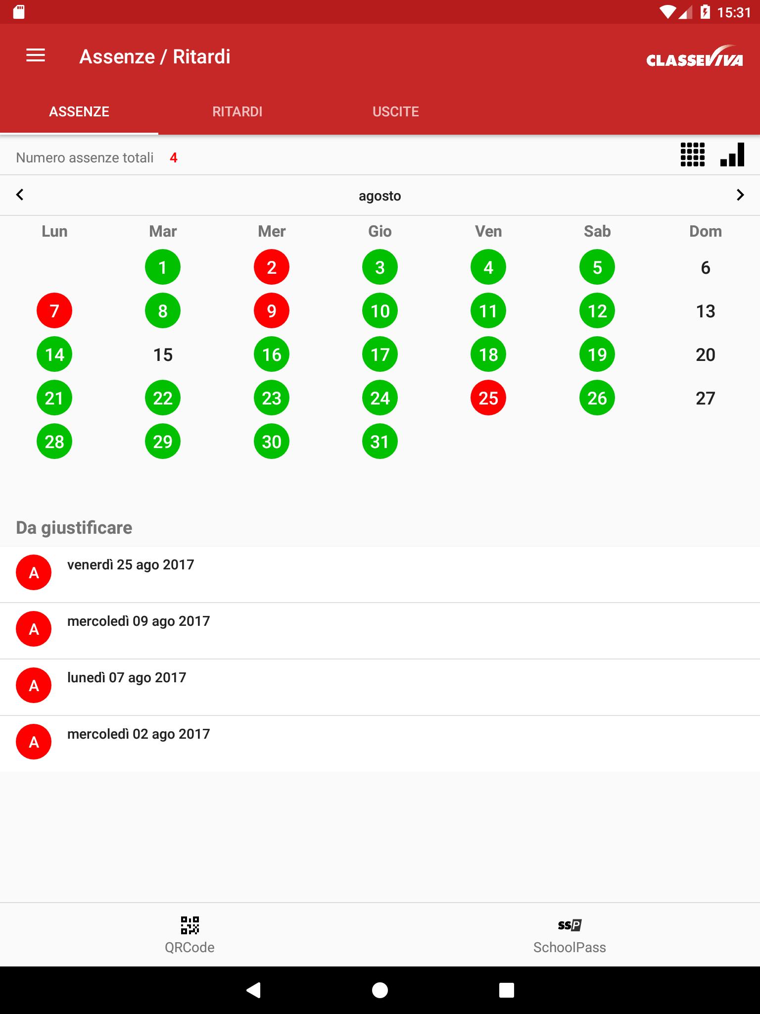 ClasseViva Famiglia 3.3.4 Screenshot 12